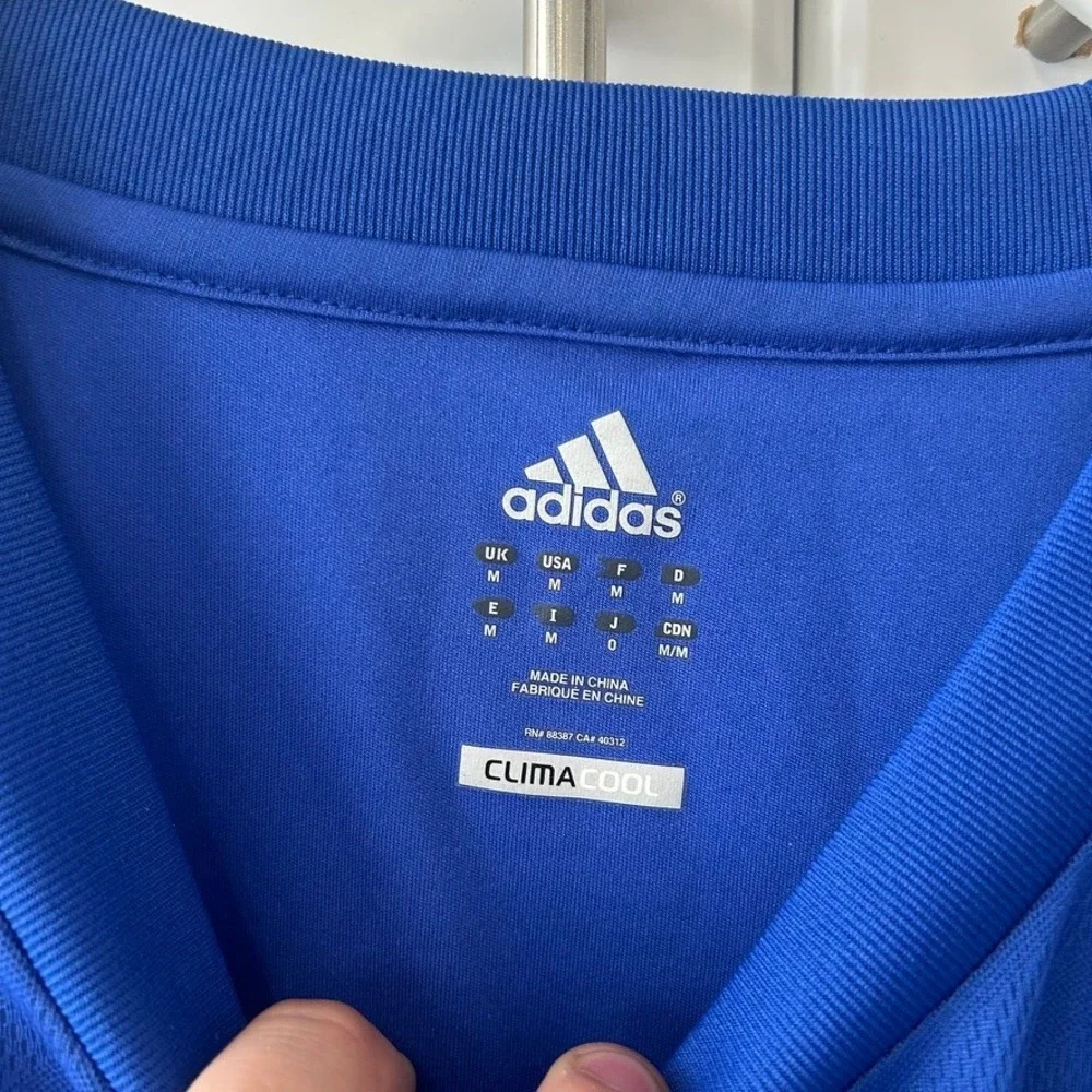 Adidas Chelsea FC 2012-2013 Home Jersey Blue Gold Samsung 17 Mens Medium